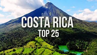 25 Best Places to Visit in Costa Rica  2025 Travel Guide [upl. by Marelya]