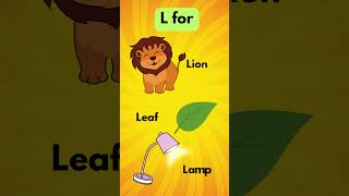 ABC Fun L is for Lion L is for Leaf and L is for Lamp 🦁🍂💡 Lion Leaf Lamp SubscribeNow fun [upl. by Hermon]