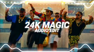 24k magic  bruno mars edit audio [upl. by Winstonn798]