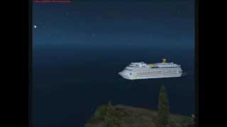 Costa Concordia Sinking in Virtual Sailor [upl. by Patrice]