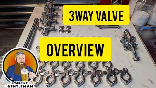 Brewtools B40 B80 Brewing System 3way Valve tutorial [upl. by Lirva]