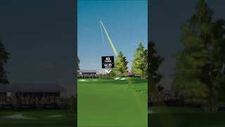 Golf  Daily  Riviera  Hole 17  Eagle golfplus golfplusvr vrgolf golf [upl. by Anelej]