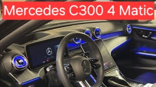 Mercedes Benz C300 4 Matic Walkaround [upl. by Drida]