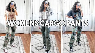 BEST CARGO PANTS FOR WOMEN ft Mnml Vintage Cargo Pants Review amp Womens Sizing [upl. by Flem673]