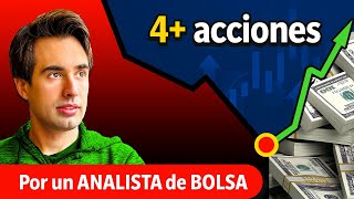 MEJORES ACCIONES EN MÍNIMOS de 52 semanas  4 Oportunidades de inversión [upl. by Philemol444]