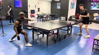 Table Tennis Training  Random Day [upl. by Prisca]