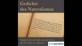 Gedichte des Naturalismus Hörbuch [upl. by Orat177]