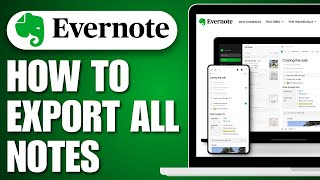 How To Export All of My Evernote 2024  Full Guide [upl. by Selegna488]