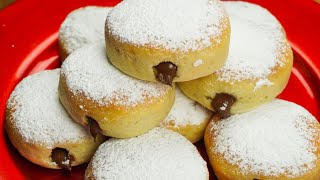 KRAPFEN aus dem Ofen  einfaches Rezept  Berliner ohne Frittieren [upl. by Winson254]