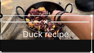 Assamese Duck recipe bohut tasty [upl. by Nyar994]