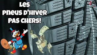 Pneus dhiver Quels pneus pas chers choisir [upl. by Atihcnoc]