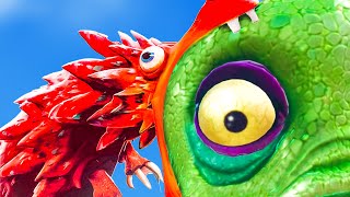 NEW SEABREATHER DRAGON vs GIANT OCTOPUS BOSS  Hungry Dragon Part 25  Pungence [upl. by Ispep394]