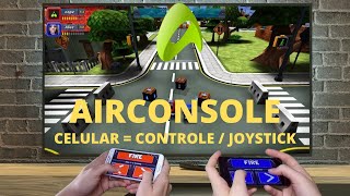 AIRCONSOLE  JOGOS GRATIS PRA VOCÊ E SUA FAMILIA CONHEÇAM [upl. by Salim]