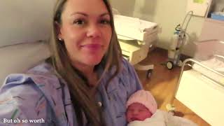 LABOR AND DELIVERY VLOG  1 WEEK PRODROMAL LABOR  41 Weeks Pregnant  Natural Epidural Birth [upl. by Asil]