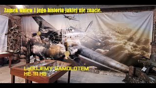 Zamek Gniew i jego historia jakiej nie znacie Lądujemy samolotem HE111 H6 [upl. by Hummel364]