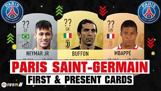 FIFA 19  PSG FIRSTAND PRESENT CARDS 🧐💯 FT MBAPPE NEYMAR THIAGO SILVA etc [upl. by Lubet96]