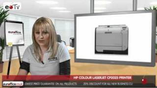 HP Colour LaserJet CP2025 Printer  HP Laserjet Printer from Euroffice [upl. by Atirahc450]