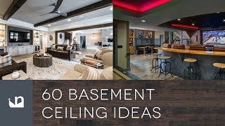 60 Basement Ceiling Ideas [upl. by Ahsien]