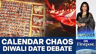 Hindu calendar Vikram Samvat Stirs Debate Over Diwali Date  Vantage with Palki Sharma [upl. by Serg]