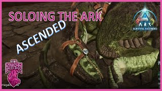 Taming Megalosaurus Soloing ARK Ascended Ep 39 [upl. by Eugeniusz357]