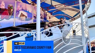 2023 Tuscarawas County Fair Dover OH  4K HDR [upl. by Hiro722]