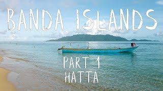 BANDA ISLANDS INDONESIA  PT 1 SNORKELLING FISHING AND A LOCAL WEDDING ON HATTA  VLOG11 [upl. by Izawa]