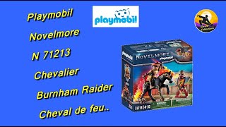 PLAYMOBIL CHEVALIER NOVELMORE [upl. by Eillime]