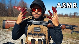 ASMR Using Only A Shotgun  I INVENTED A NEW ASMR TRIGGER [upl. by Aliek]