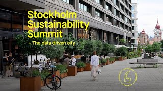 Stockholm Sustainability Summit The data driven city [upl. by Lefty]