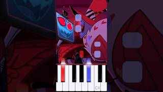 Alastor mising part vees  Hazbin Hotel  Piano Tutorial [upl. by Chaddy986]