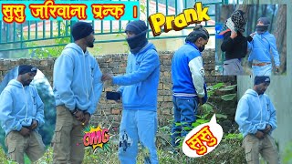 New nepali prank  Susu Fine Prank  100k tensonbro3055 Nepali virul comedy video [upl. by Nylave]