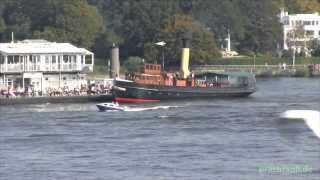 Schlepper Job Massengutfrachter CAPT ORE Hamburg [upl. by Uzziel362]