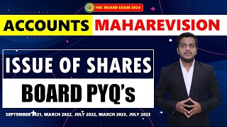 MAHAREVISION LECTURE 1  ISSUE OF SHARES ACCOUNTS  CLASS 12 BK amp AC  ASHISH SIR [upl. by Feeley]