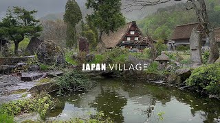 🔴 LIVE Relaxing Japan Walking Tour  Shirakawago Most Beautiful Village in Japan [upl. by Naillimixam282]