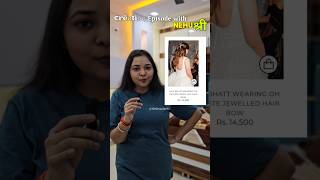 Alia Bhatt Hair Bow😊 shorts youtubeshorts diy viralshorts [upl. by Graniah]