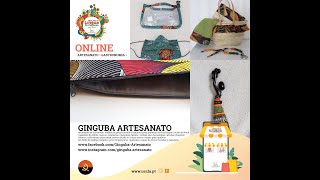 Mercado da Língua Portuguesa 2020  Ginguba Artesanato Angola [upl. by Soirtimid]