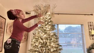 New 🎄CHRISTMAS TREE DECORATING WITH ME ll CHRISTMAS DECOR IDEAS 2024 [upl. by Ber]