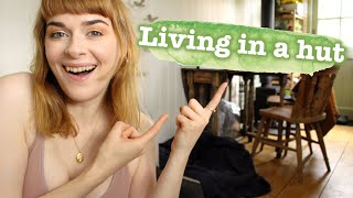 I moved into a Shepherds Hut✨  Final Shepherds Hut Vlog [upl. by Einttirb]