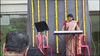 Sreena Pillai playing the song Mere Dholna  Diwali Celebrn at The Veraton Thane 01112024 [upl. by Eulalie]