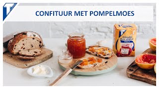 Confituur met pompelmoes  Recept  Sweet Little Touch [upl. by Assirrak]