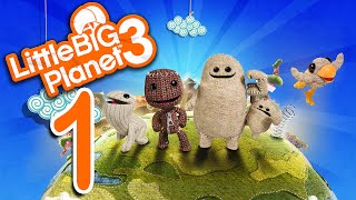 Lets Play Little Big Planet 3 multiplayer  EP01  Southern Gentleman [upl. by Raimund]