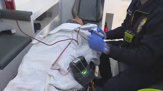 DC Fire amp EMS perform emergency blood transfusions in the field for the first time [upl. by Nnyleuqaj13]