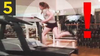 Top 5 Treadmill Fails [upl. by Ahseiyn]