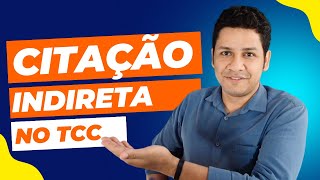 Como Fazer Citação Indireta  Exemplo de Citação Indireta Sem Cometer Plágio [upl. by Thornie]