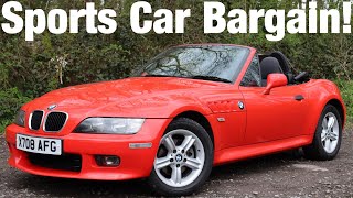 Why Is The BMW Z3 So Cheap Sports Car Bargain 2000 22 Widebody Road Test [upl. by Nomaid]