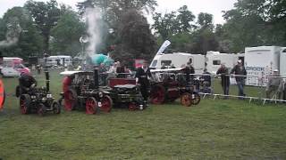 Miniature traction engine whistle blowers [upl. by Ordnazil]