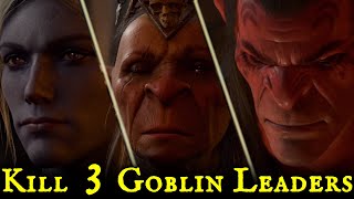 Baldurs Gate 3  How to Defeat The Goblin Leaders without fighting them  Locations Guide [upl. by Ardnosak]