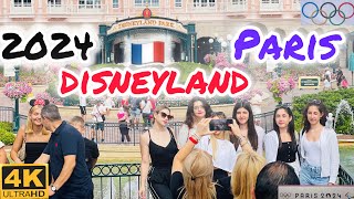 Disneyland Paris  Complete Walkthrough with Rides  Disneyland Paris Park ATTRACTION GUIDE  2024 [upl. by Riki]