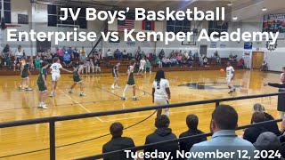 Enterprise vs Kemper Academy JV Boys’ Basketball [upl. by Schenck]