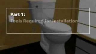 How To Install a Kohler Toilet  eFaucetscom [upl. by Aicenav]